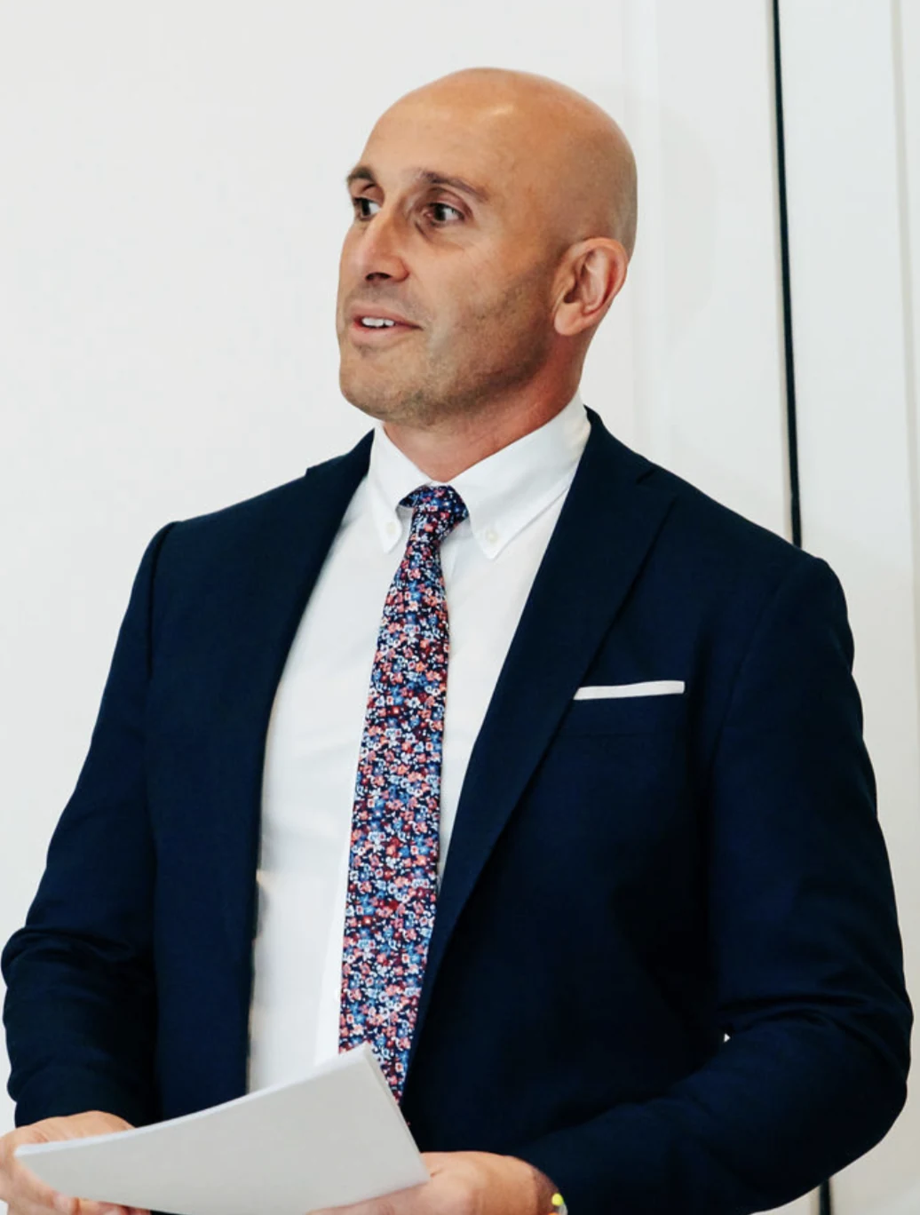 Marco Cirillo presenting during a leadership session
