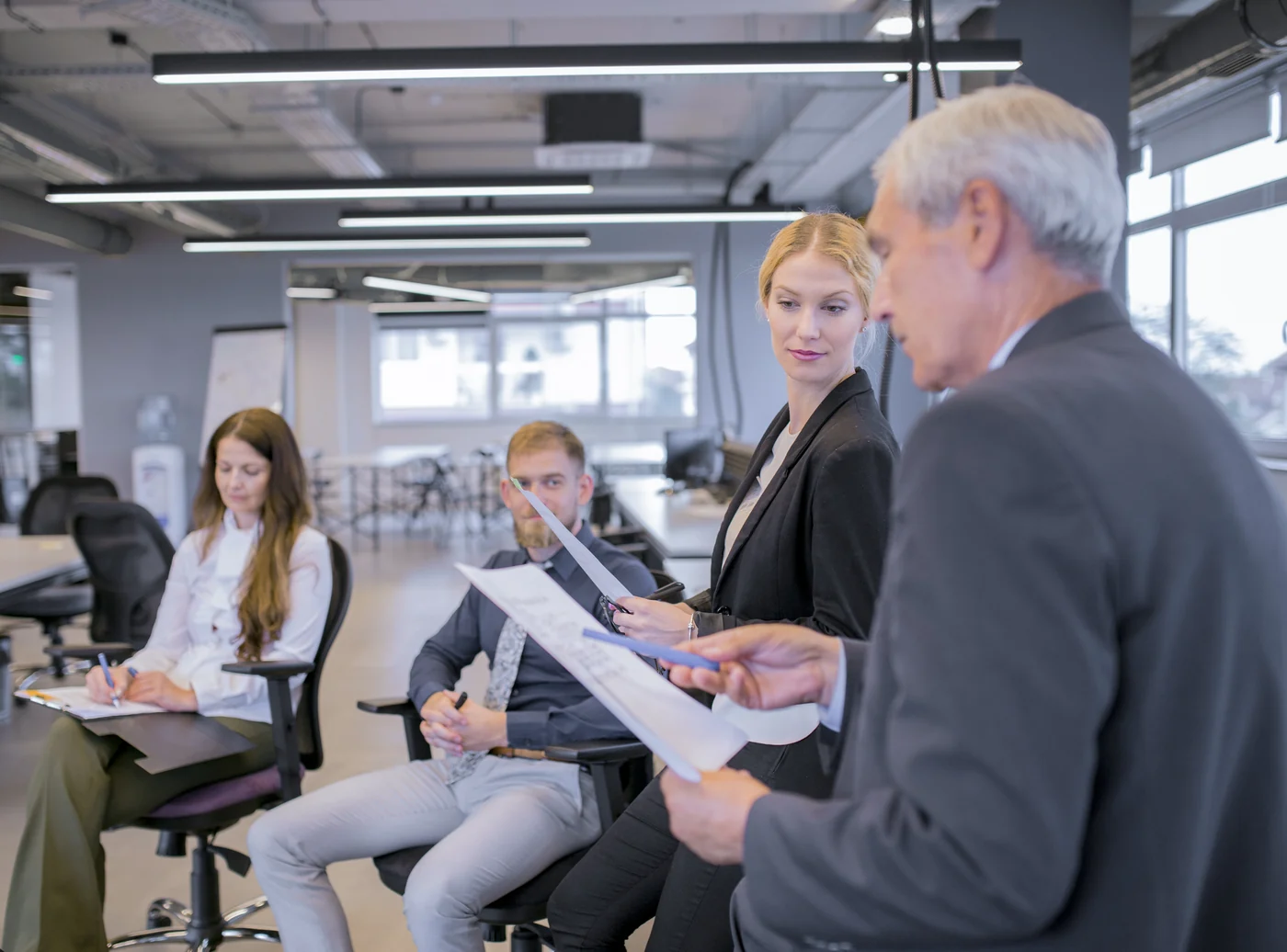 Corporate Leadership Training in action